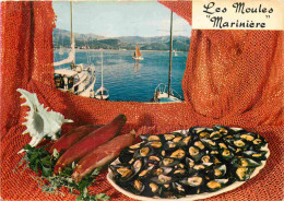 Recettes De Cuisine - Moules Marinière - Gastronomie - CPM - Carte Neuve - Voir Scans Recto-Verso - Recettes (cuisine)