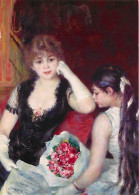 Art - Peinture - Pierre-Auguste Renoir - A Box At The Theater (At The Concert), 1880 - CPM - Voir Scans Recto-Verso - Schilderijen