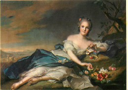 Art - Peinture - Jean-Marc Nattier - Portrait D'Anne Henriette - Ritratto Di Anna Enrichetta - Portrait Of Anne Henriett - Pintura & Cuadros