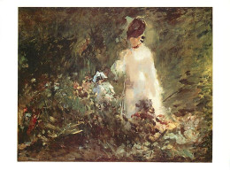 Art - Peinture - Edouard Manet - Jeune Femme Dans Les Fleurs - Carte Neuve - CPM - Voir Scans Recto-Verso - Paintings