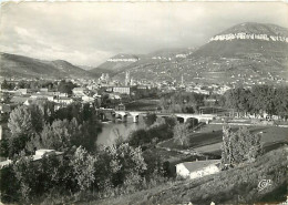 12 - Millau - Vue Générale - Carte Dentelée - CPSM Grand Format - Etat Gros Pli Visible - Voir Scans Recto-Verso - Millau