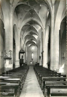 01 - Pérouges - Cité Médiévale - Eglise Forteresse Sainte Madeleine - Intérieur - Carte Dentelée - CPSM Grand Format - C - Pérouges