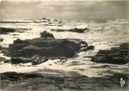 29 - Saint Guénolé - Mer Démontée - Effet De Vagues - Mention Photographie Véritable - CPSM Grand Format - Voir Scans Re - Sonstige & Ohne Zuordnung