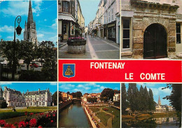 85 - Fontenay Le Comte - Multivues - Blasons - CPM - Voir Scans Recto-Verso - Fontenay Le Comte