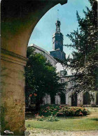 80 - Argoules - Abbaye De Valloires - Clocher Vu Du Cloître - Fleurs - CPM - Voir Scans Recto-Verso - Autres & Non Classés