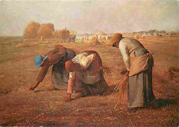 Art - Peinture - Jean François Millet - Les Glaneuses - CPM - Voir Scans Recto-Verso - Paintings