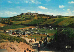 18 - Sancerre - Parc Autos Du Clos La Perrière - Automobiles - Carte Dentelée - CPSM Grand Format - Voir Scans Recto-Ver - Sancerre