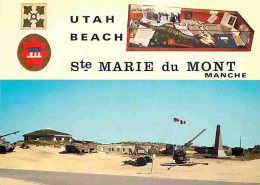 50 - Sainte Marie Du Mont - Utah Beach - Blasons - Militaria - Carte Neuve - CPM - Voir Scans Recto-Verso - Other & Unclassified