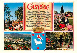 06 - Grasse - Multivues - Blasons - Folklore - CPM - Carte Neuve - Voir Scans Recto-Verso - Grasse