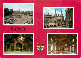 54 - Nancy - Multivues - Blasons - Carte Dentelée - CPSM Grand Format - Voir Scans Recto-Verso - Nancy