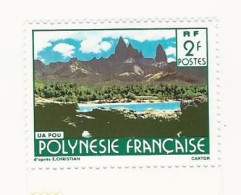 Polynésie-1986-Paysages De La Polynésie - N° 252 ** - Unused Stamps