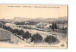 CREST - Vallée De La Drôme Et Les Trois Becs - Très Bon état - Crest