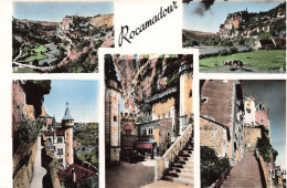 FRANCE - Rocamadour - Multivues - Colorisé - Carte Postale - Rocamadour