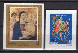 Y2487 - ITALIA ITALIE Unificato N°3924/25 ** NOEL - 2011-20: Mint/hinged