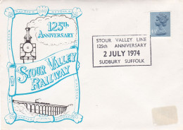 GB Engeland 1974 125 Ann Stour Valley Railway 02-07-1974 - Treni