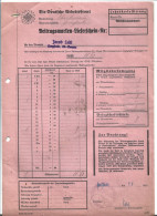 Schreiben Die Deutsche Arbeitsfront 2 Seiten 8.8.1941 - Documenti Storici