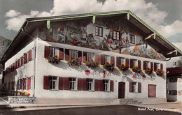 Hotel Post Unterammergau Telef. O'gau 581  ± 1950 CPSM - Garmisch-Partenkirchen