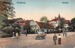 VINTAGE POSTCARD 1921 DUISBURG DUISBOURG MONNING - AUTO CPA - Duisburg