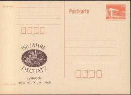 DDR PP 19 II, Ungebraucht, 750 Jahre Oschatz, 1988 - Private Postcards - Mint