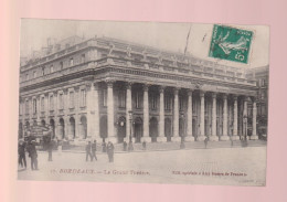 CPA - 33 - Bordeaux - Le Grand Théâtre - Animée - Circulée - Bordeaux