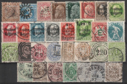 Altdeutschland- Lot Mit Versch. Werten Gestempelt.  (005) - Lots & Kiloware (mixtures) - Max. 999 Stamps