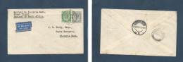 BC - Kenya. 1931 (17 Dec) Nairobi - Victoria West South Africa. First Flight. 55c Rate Air Fkd Envelope Via Joburg (21 D - Otros & Sin Clasificación