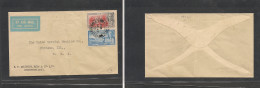 BC - Barbados. BC Barbados Cover - 1950 GPO To USA Chicagoair Mult Fkd Env Fish Industry XSALE. - Sonstige & Ohne Zuordnung