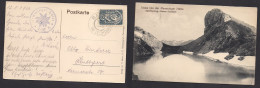 AUSTRIA - XX. 1920 (12 Aug) Memminger Hutte, Lechthale, Bam. Fkd Pcard At 2,250 Meters High. VF. XSALE. - Autres & Non Classés