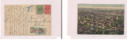 AUSTRIA. Cover - 1921 Wien To Switz Siebnen Fkd Card Plus P Dues Tied XSALE. - Autres & Non Classés