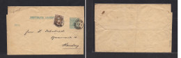 ARGENTINA. Argentina - Cover - 1891 Bsas To Germany Hamburg 1c Green Stat Wrapper + Adtl. Easy Deal. XSALE. - Other & Unclassified