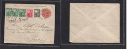 ARGENTINA. Argentina - Cover - 1907 Corrientes To Paris France Stat Env+ Adtls. Easy Deal. XSALE. - Altri & Non Classificati