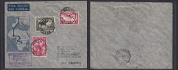 Airmails - World. 1935 (22 Nov) Congo - Belgium, Elisabethville - Belgium, Bruxelles. First Sabana Flight. XSALE. - Altri & Non Classificati