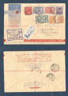 Airmails - World. 1931 (19 Nov) Australia - Germany, QLD. Brishane - Germany, Hamburg. Special Air Flight. Multifkd Env  - Altri & Non Classificati