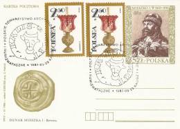 Poland Postmark D87.05.23 KALISZ.04: Polish Archaeological And Numismatic Society - Stamped Stationery