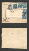 CHILE.  Chile - Cover -1951 3 July Stgo To USA Pha Registr Mult Fkd Env Rate 10,20$  As Not Register Air Rate Ex-Prof We - Cile