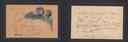 Brazil -Stationary. C. 1898 (27 June) S. Paulo Local Stat Card 40rs + 10rs Adtl, Tied Cds. Fine. XSALE. - Other & Unclassified