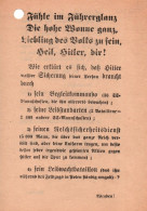 TRACT ANTI ALLEMAND 1939 1940 DROLE DE GUERRE REICH PROPAGANDE    # 55 - 1939-45