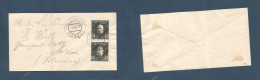BOSNIA. 1915 (19 Aug) Klomnice Local Multifkd Issue Envelope 12k Rate, Tied Cds. XSALE. - Bosnia Herzegovina