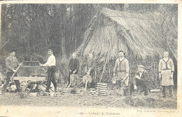 59 - Commegnies - Cabane De Sabotiers - Altri & Non Classificati