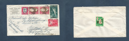 BC - SWA. 1953 (22 May) Mariental - Germany, Stuttgart. Ovptd Multifkd Env + T Label. Reverse. XSALE. - Andere & Zonder Classificatie