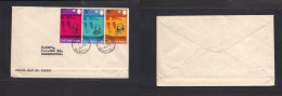 BC - St. Christopher Kitts & Nevis. 1967 (1 Dec) St. Kitts. Basseteire Local Multifkd Env. XSALE. - Other & Unclassified