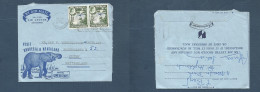BC - Rhodesia. 1962 (13 Jan) Salisbury - Switzerland, Olten. Multifkd Illustr Air Lettersheet. Elephant + Slogan Cachet. - Otros & Sin Clasificación