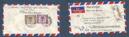 BC - Pakistan. 1957 (9 Apr) Karachi, Garden Rd - Germany, Berlin. Registered Air Reverse Multifkd Env + R-label, At 18 A - Sonstige & Ohne Zuordnung