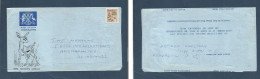 BC - Kenya. 1974 (13 Aug) Uganda, Kampala - Netherlands (20 Aug) Fkd 70c Illustrated Gazelle Air Lettersheet With Contai - Altri & Non Classificati