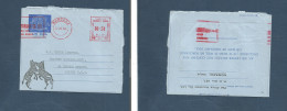 BC - Kenya. 1968 (30 July) Mombasa - London, UK. Machina Private Cº Fkd 50c Illustrated Air Lettersheet With Contains. S - Sonstige & Ohne Zuordnung