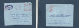 BC - Kenya. 1963 (12 Sept) Uganda, Kampala - England, London. Machine Fkd At 50c Rate Air Lettersheet. Printed Illustr U - Other & Unclassified