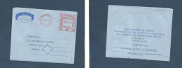 BC - Kenya. 1961 (10 Oct) Uganda, Kampala - England, London. Machine Fkd At 50c Rate Air Lettersheet With Text. Fine. XS - Autres & Non Classés