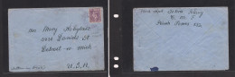 EGYPT. Egypt - Cover - 1946 Polish Troops In Middle East GB Fkd Env To USA Mich FPO 132. Easy Deal. XSALE. - Otros & Sin Clasificación