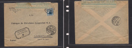 EGYPT. Egypt - Cover - 1918 Cairo To Switz Langenthal WW1 Censored Label Fkd Env+British, Fine. Easy Deal. XSALE. - Andere & Zonder Classificatie