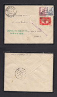 E-ESTADO ESPAÑOL. 1938 (26 Ene) Soller, Baleares - Francia, Epernang. Sobre Franqueo Multiple Con Benefico, Censura Y Vi - Other & Unclassified